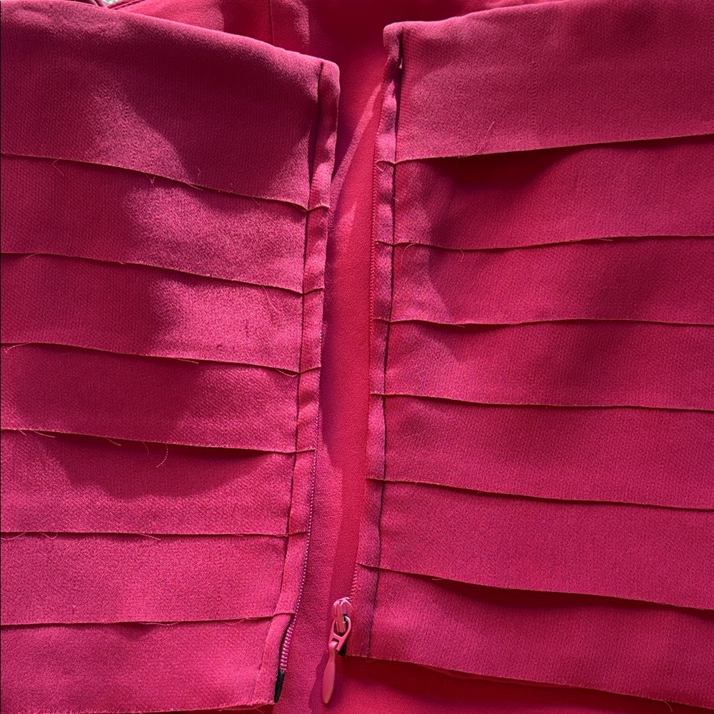 Armani Collezioni Fuchsia Strapless Bustier Top - Picture 9 of 10